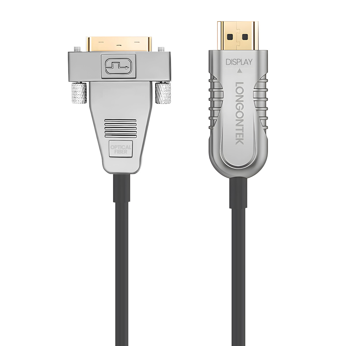 光纤DVI转HDMI 4K高清线 LGK-DV09